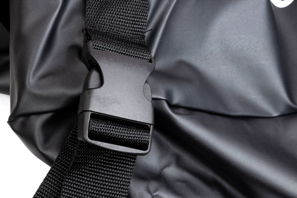 Ultimate grill cover on closed buckle