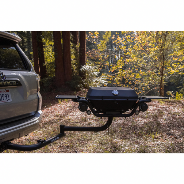 Swingarm open in forest