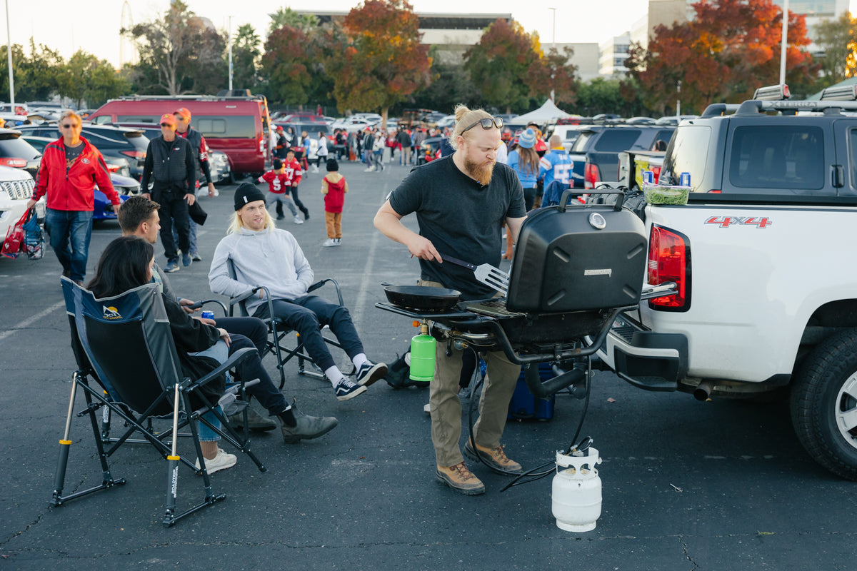 Portable Gas Grill Ultimate Tailgate Bundle