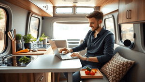 Cooking While You Work: Setting Up a Mobile Office at Your Hitch - HitchFire