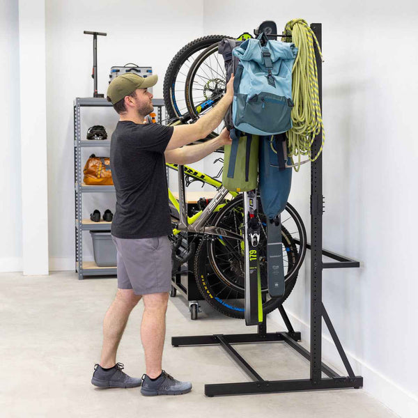 Freestanding Outdoor Gear Rack | G-Adventure | Holds 300 lbs
