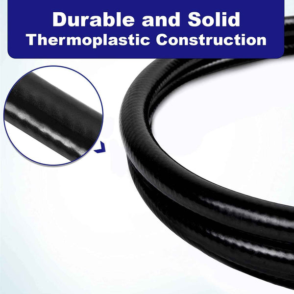 Flame King RV, Van, Trailer, Dual Quick Connect Hose, LP Gas Only, 72 Inch, 1/4 Inch