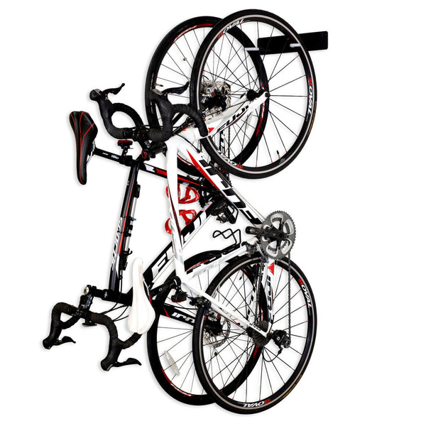 Blackstone Wall Mounted Bike Storage Rack | 2 Bikes | Black