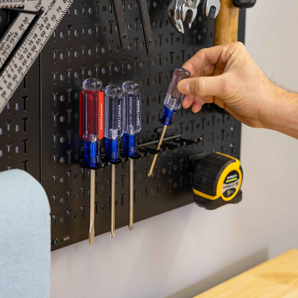34" x 32" Pegboard | 13 Attachments