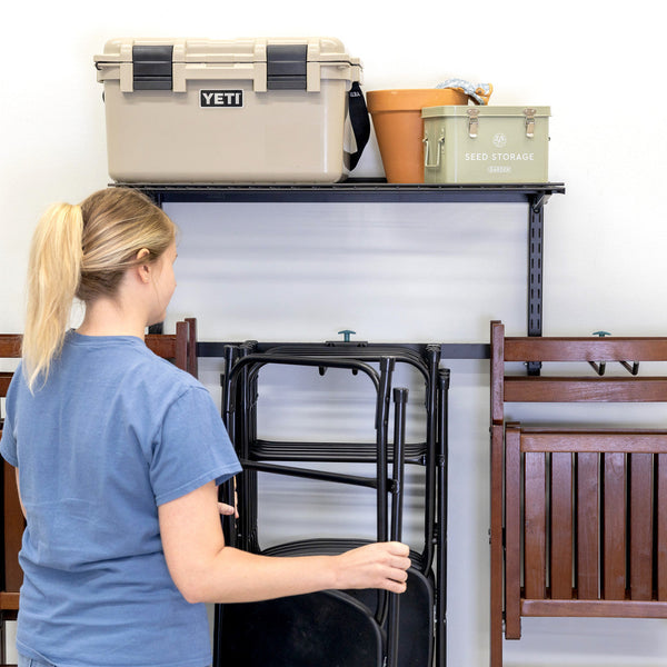 Chair Rack & Shelf | G-Chair Wire Shelf | Holds 300 lbs
