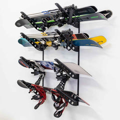 Jay Peak Ski & Snowboard Rack | Adjustable Storage XSR | 4 Levels
