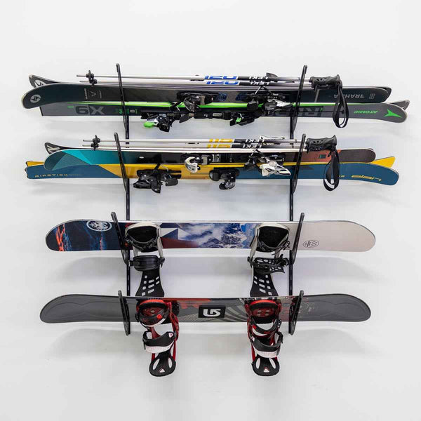 Jay Peak Ski & Snowboard Rack | Adjustable Storage XSR | 4 Levels