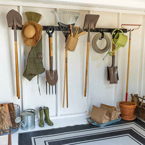 Bedrock Garden Tool Organizer | 2-Pack | Black