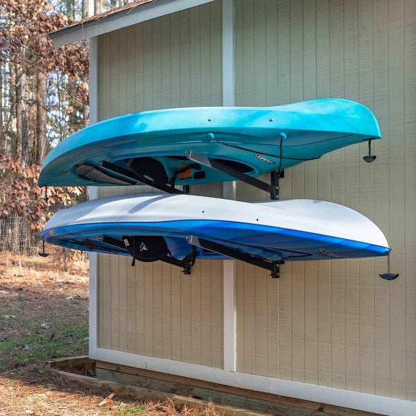 Shenandoah Kayak Rack | Outdoor Adjustable Storage | 2 Levels