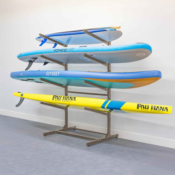 G-Surfboard & SUP Rack | 4 Levels | Indoor-Outdoor