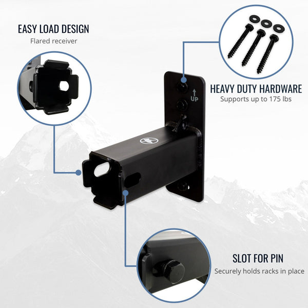 2" Hitch Wall Mount - Store Your HitchFire in Your Home - HitchFire