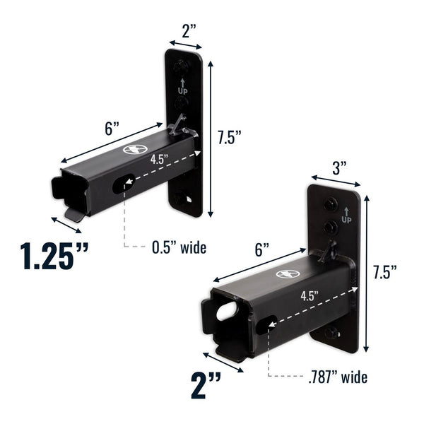 2" Hitch Wall Mount - Store Your HitchFire in Your Home - HitchFire