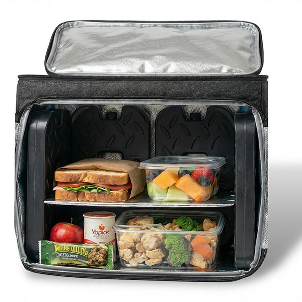 Black Heavy Duty Ice Pack for Coolers - 2 lb.