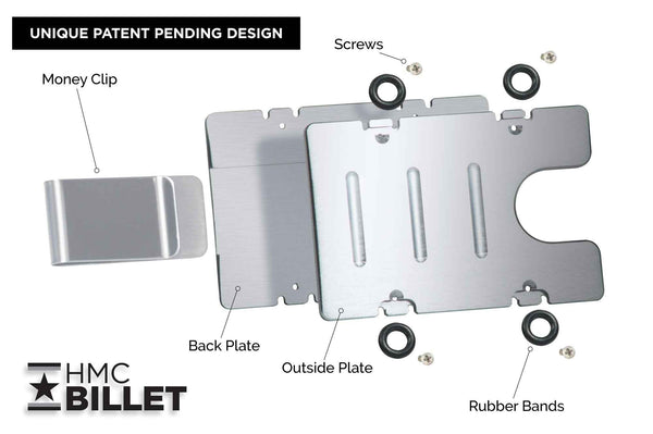 2nd Amendment - BilletVault Aluminum Wallet