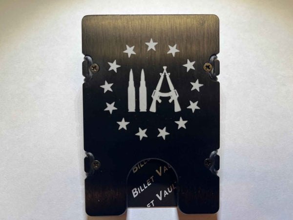 2nd Amendment - BilletVault Aluminum Wallet