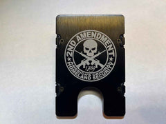 2nd Amendment Homeland Security - BilletVault Aluminum Wallet