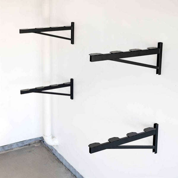 2' x 4' DIY Wall Shelf Brackets | Heavy Duty Garage Wall Shelves