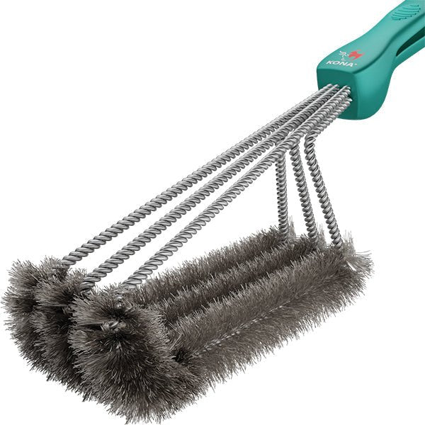 360 Clean Grill Brush by Kona®, 18 Inch - HitchFire