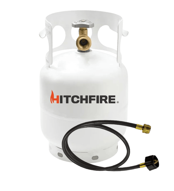 5LB Refillable Propane Tank with Optional Carrying Case - HitchFire