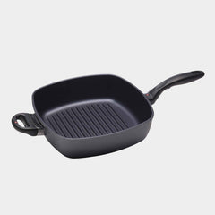 HD Nonstick 11" x 11" Deep Square Grill Pan | Made in Switzerland