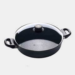 HD Nonstick Sauteuse with Glass Lid - Induction | Made in Switzerland