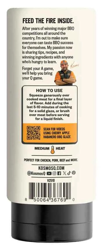 Kosmos Q Cherry Apple Habanero BBQ Glaze