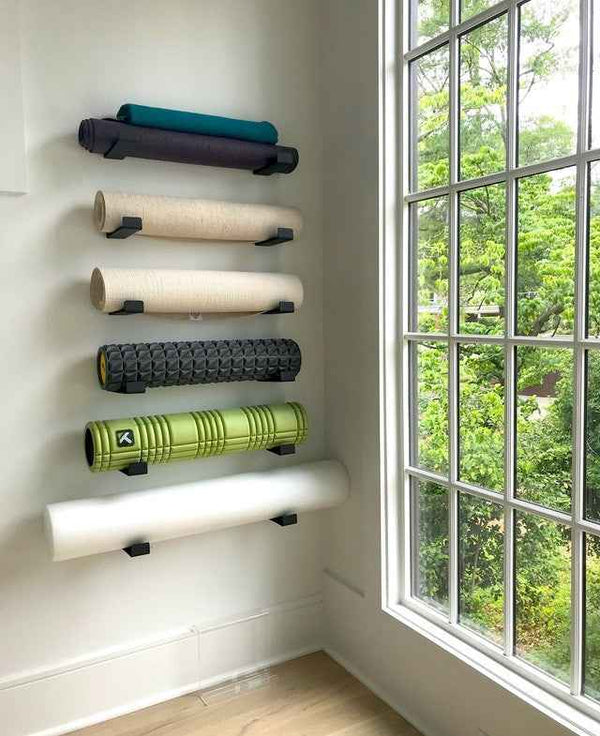 6.5" x 2.5" Mineral Minimalist Wall Hooks | Large | 2-Pack | Holds 30 lbs