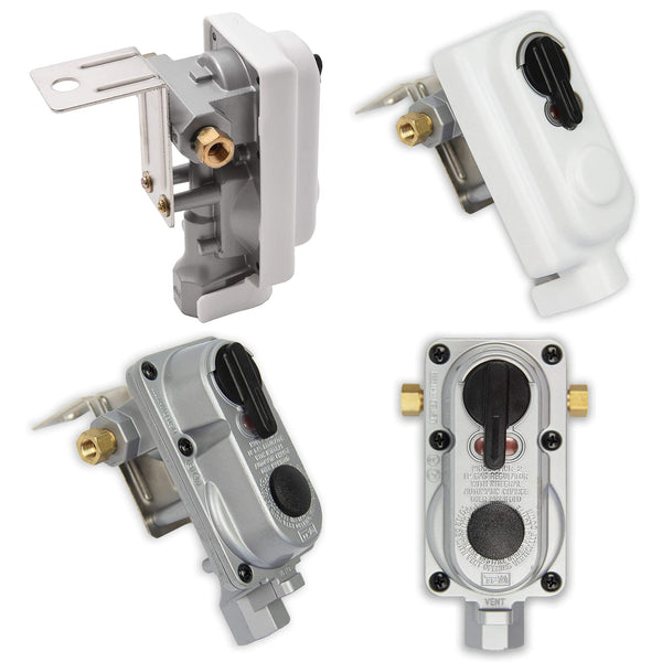 Flame King Auto Regulator with Pls Cover & Long Mount Bracket