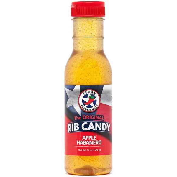Texas Pepper Jelly Peachy Peach Habanero Rib Candy