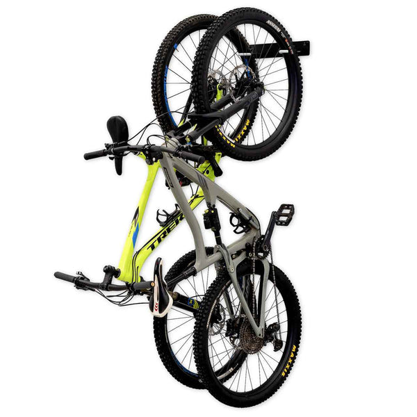 Blackstone Wall Mounted Bike Storage Rack | 2 Bikes | Black