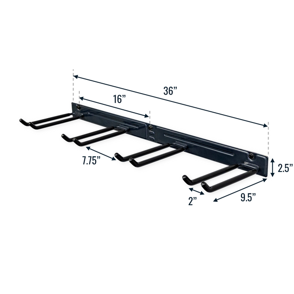 Bedrock Garden Tool Organizer | Deep Water