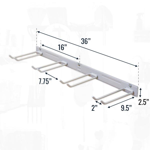 Bedrock Garden Tool Organizer | Grey