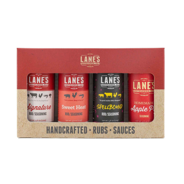 Lane's Best Pork Rubs 4-Pack Set