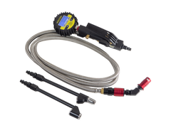 Big Kahuna Digital - Ventoso™ RED Tire Inflator with Gauge, 6 ft. Hose, and Quick-Switch Chucks