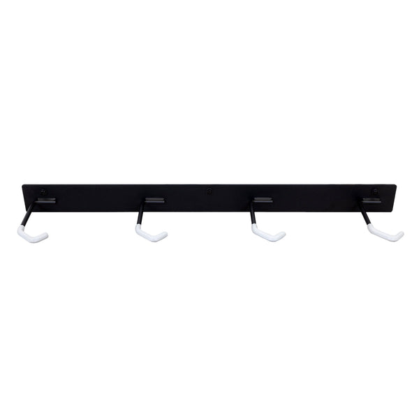 Blackstone Wall Mounted Bike Storage Rack | 4 Bikes | Black