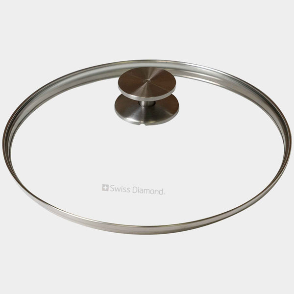 CXD Tempered Glass Lid with Stainless Steel Knob
