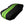 Load image into Gallery viewer, 2008-2023 Dodge Challenger Ultraguard Stretch Satin Indoor Car Cover : Sport Series - Black with Green Stripes
