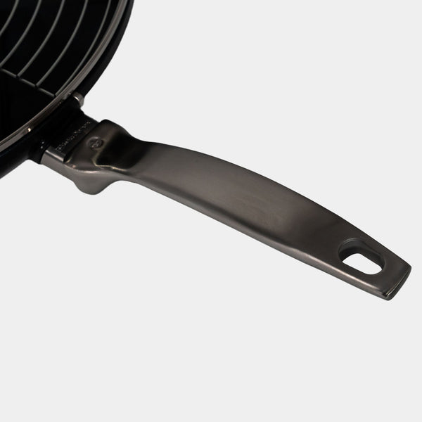 CHD Nonstick 12.5" Wok with Glass Lid | Made in Switzerland