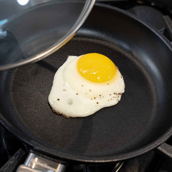 CHD 10.25" Nonstick Fry Pan with Glass Lid | Made in Switzerland
