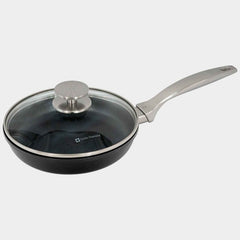 CHD Nonstick Fry Pan with Glass Lid | Made in Switzerland