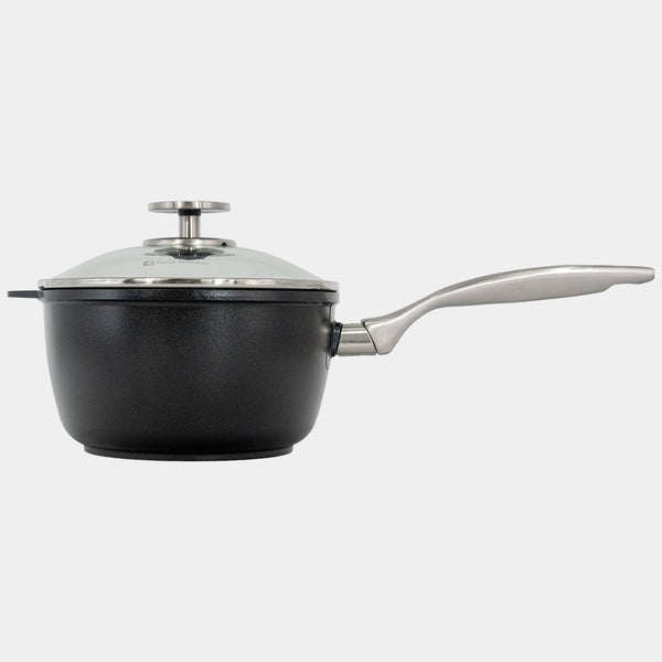 CHD Nonstick Saucepan with Glass Lid | Made in Switzerland