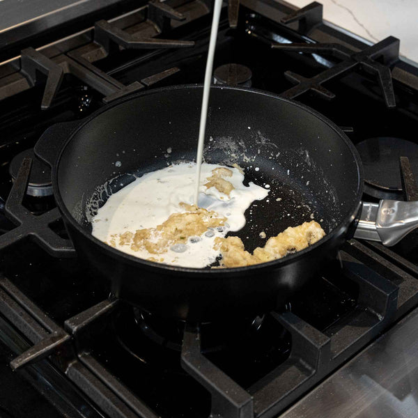 CHD Nonstick Saute Pan with Glass Lid | Made in Switzerland
