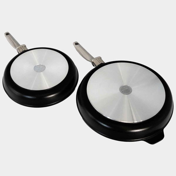 CHD Nonstick 9.5" & 11" 2-Piece Set - Fry Pan Duo | Made in Switzerland