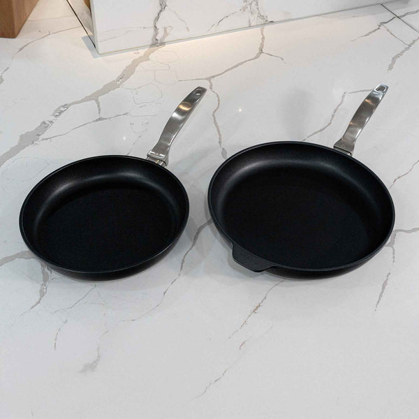 CHD Nonstick 9.5" & 11" 2-Piece Set - Fry Pan Duo | Made in Switzerland