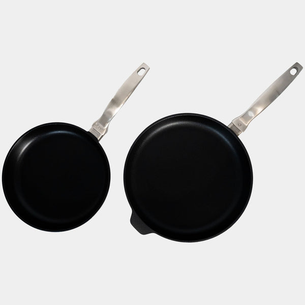 CHD Nonstick 9.5" & 11" 2-Piece Set - Fry Pan Duo | Made in Switzerland