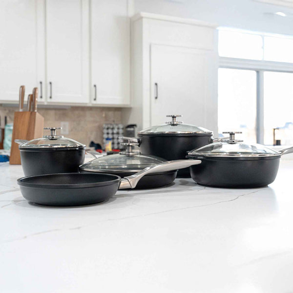 CHD Nonstick 9-Piece Set - Kitchen Essentials Set | Made in Switzerland