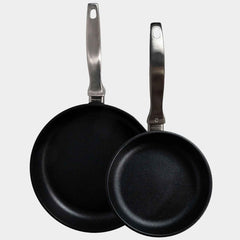 CXD DOU Ceramic Nonstick 2-Piece Small Fry Pan Set (8" & 10.25") | Made in Switzerland