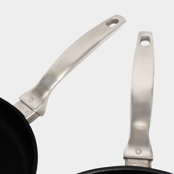 CXD DOU Ceramic Nonstick 2-Piece Fry Pan Set (9.5" & 11") | Made in Switzerland