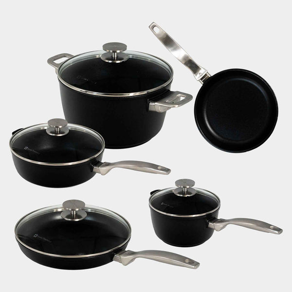 CHD Nonstick 9-Piece Set - Kitchen Essentials Set | Made in Switzerland