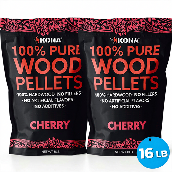 Kona 100% Cherry Wood Smoker Pellets for Ninja Woodfire & Smokers